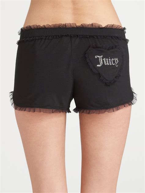 juicy couture sleep shorts.